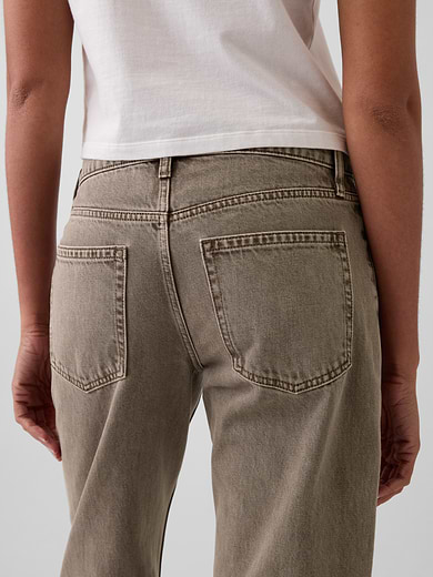 Image number 5 showing, Mid Rise Straight Taper Jeans