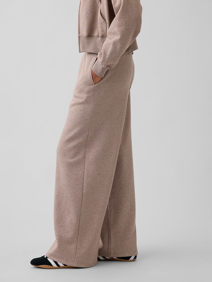 Image number 3 showing, VintageSoft Baggy Wide-Leg Sweatpants