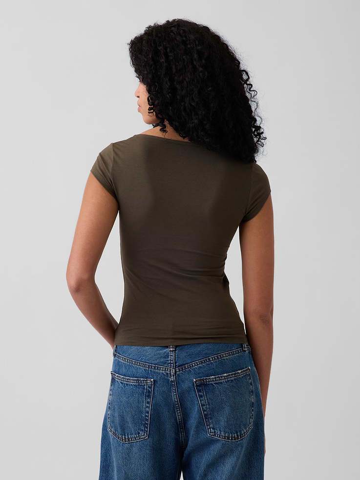 Image number 3 showing, CloseKnit Jersey V-Neck T-Shirt