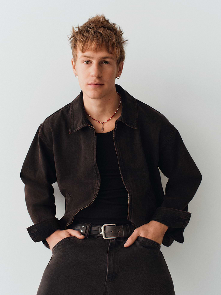 Image number 5 showing, Denim Boxy Workwear Jacket