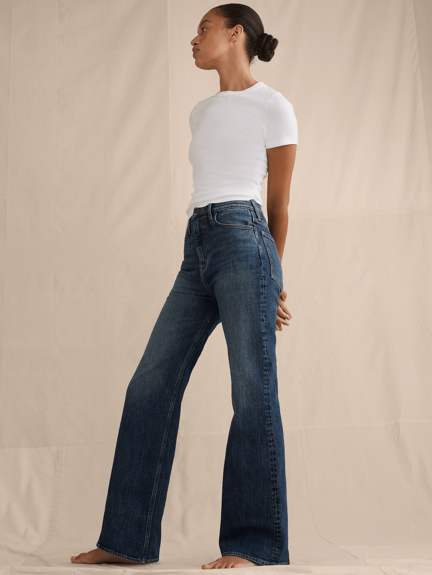 Image number 5 showing, Ultra High-Rise Flare Jean
