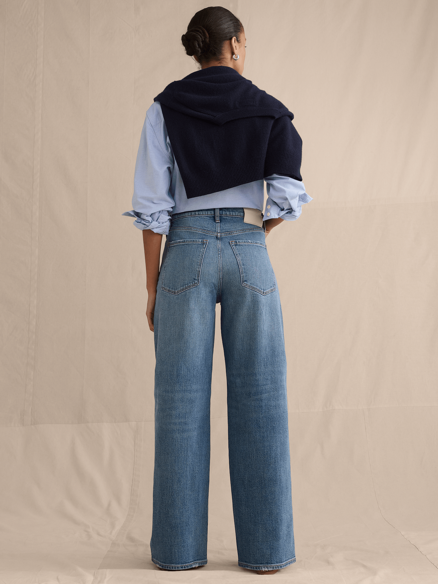 Image number 7 showing, High-Rise Relaxed Wide-Leg Jean
