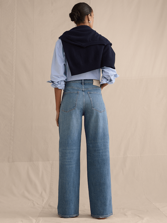 High-Rise Relaxed Wide-Leg Jean