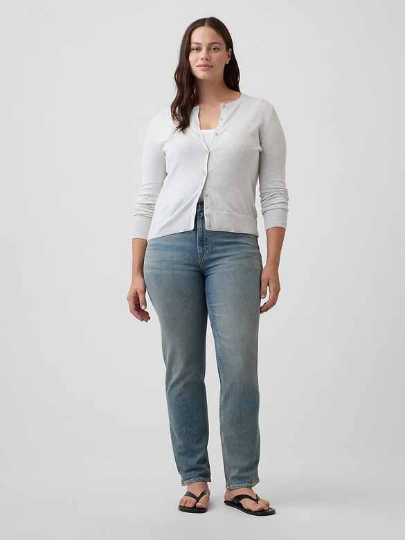 High Rise '90s Slim Straight Jeans