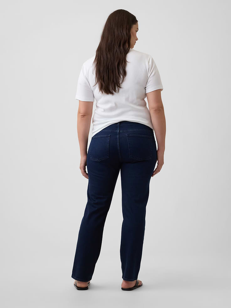 Image number 6 showing, Mid Rise '90s Slim Straight Jeans
