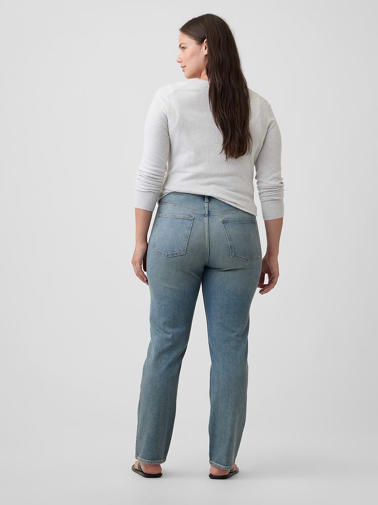 Image number 6 showing, High Rise '90s Slim Straight Jeans