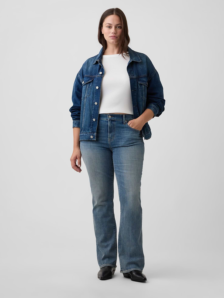 Image number 5 showing, Mid Rise Boot Jeans
