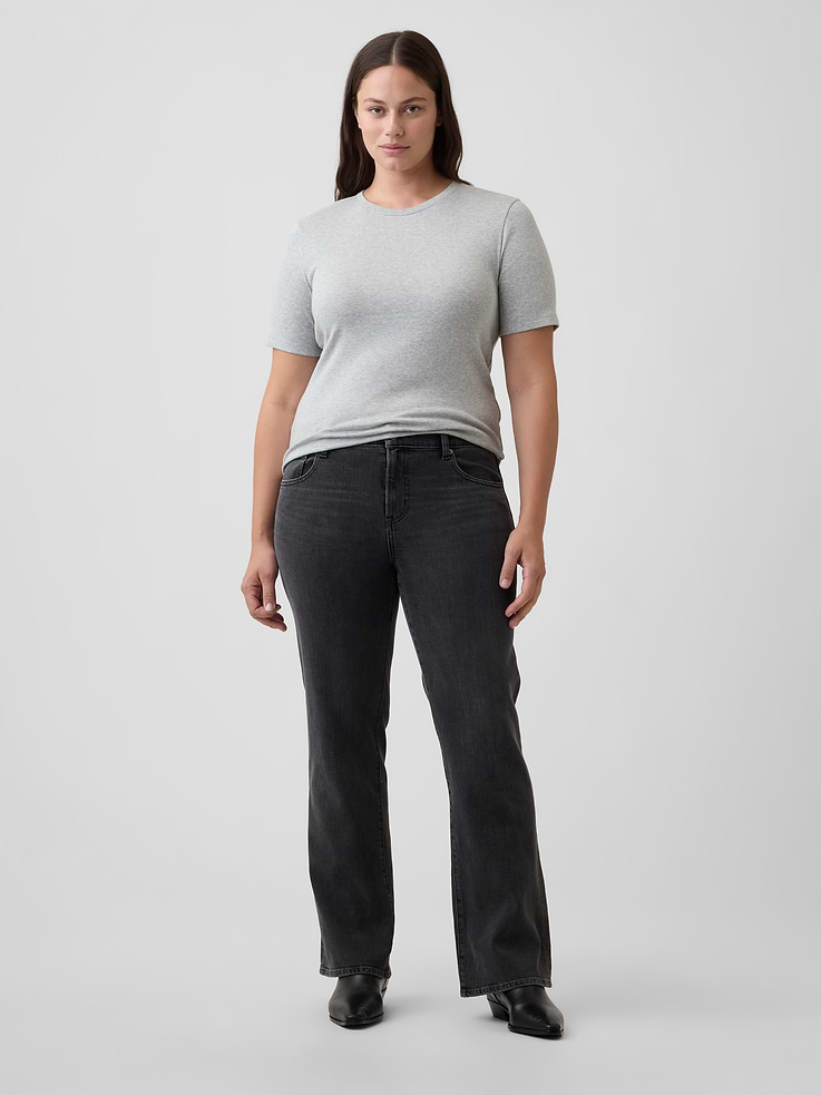 Image number 5 showing, Mid Rise Boot Jeans