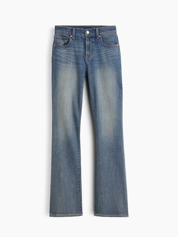 Mid Rise Boot Jeans
