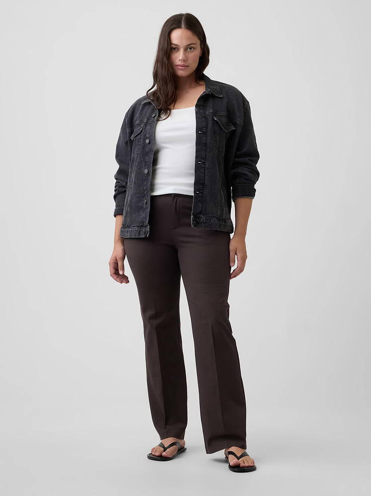 Image number 5 showing, Baby Boot Pants in Bi-Stretch