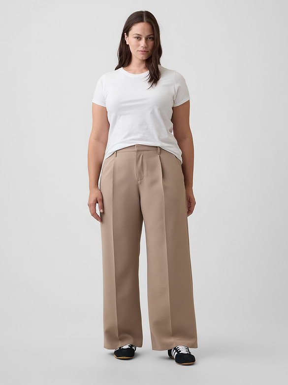 100% Recycled Easy Crepe Trousers