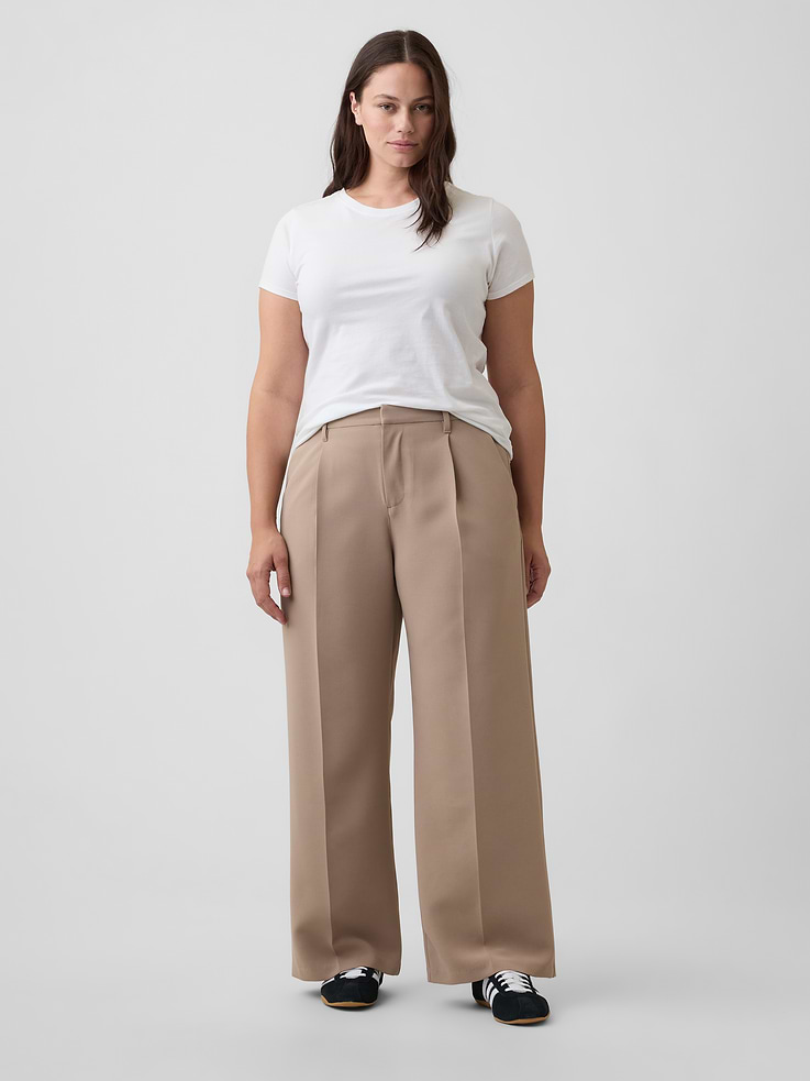 Image number 5 showing, 100% Recycled Easy Crepe Trousers