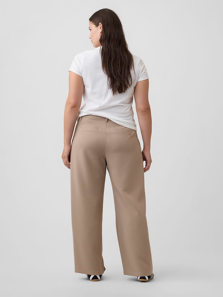 Image number 6 showing, 100% Recycled Easy Crepe Trousers