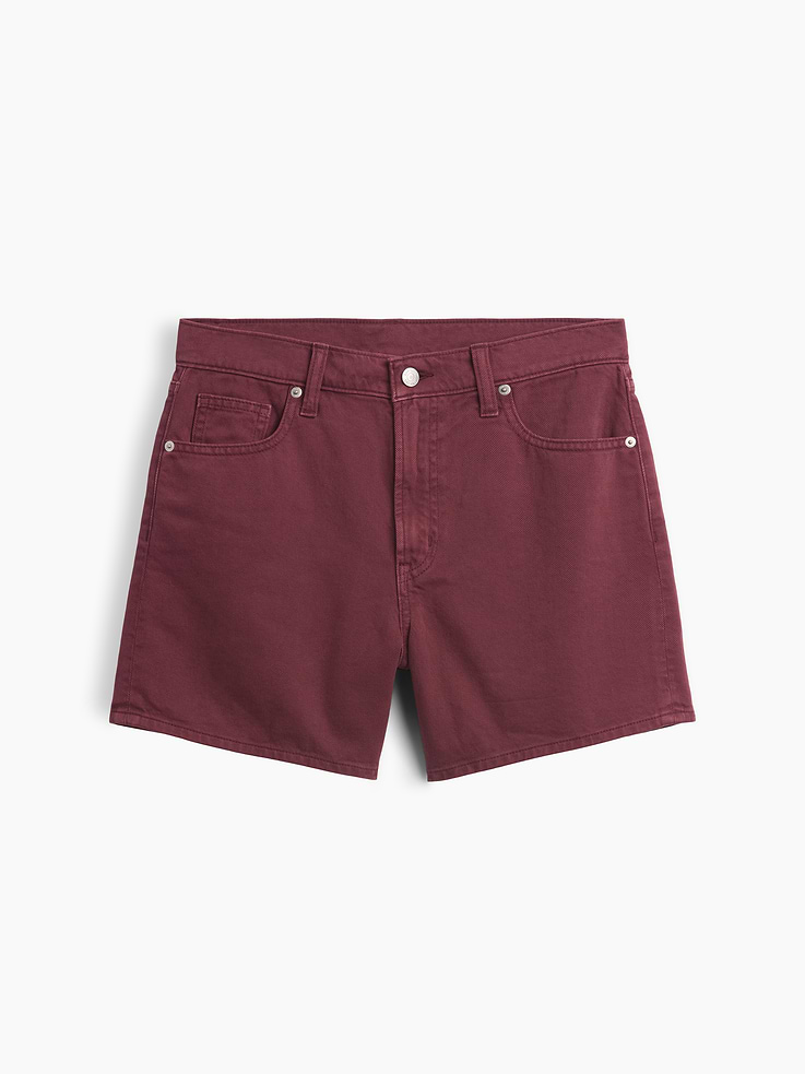 Image number 7 showing, Denim Midi Shorts