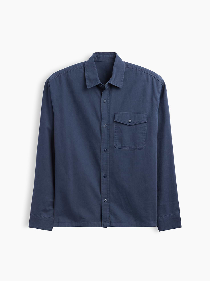 Image number 5 showing, Twill Shirt in Boxy Fit