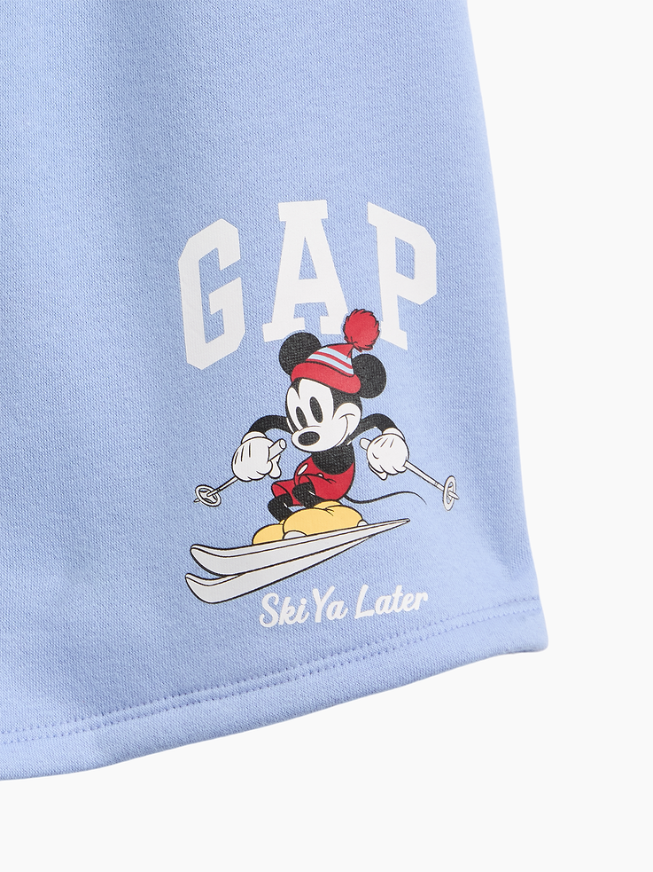 Image number 2 showing, GapKids × Disney Pull-On Logo Skort