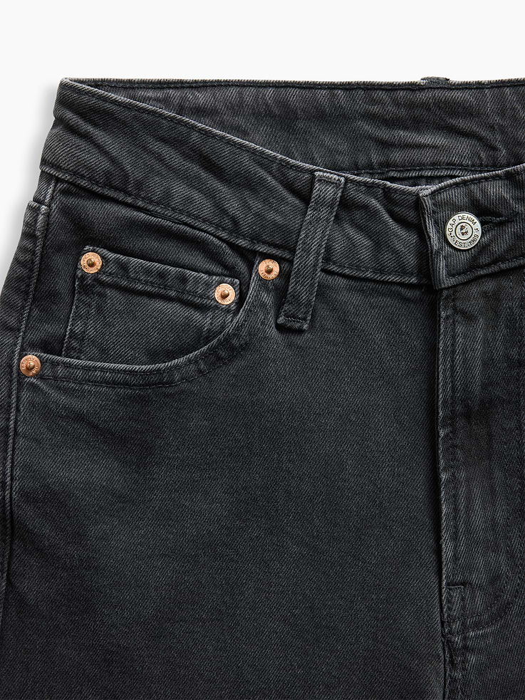 Image number 5 showing, Curvy High Rise Stride Wide-Leg Jeans