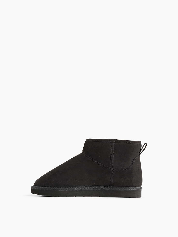 Image number 4 showing, Kids Sherpa-Lined Vegan Suede Boots