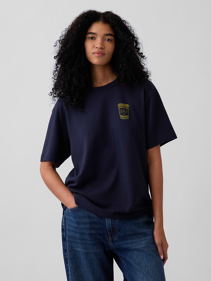 Image number 5 showing, Heavyweight Relaxed Graphic T-Shirt