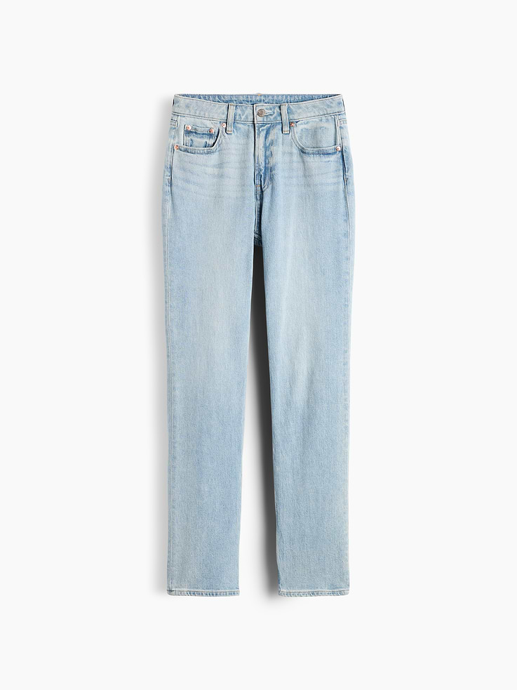Image number 6 showing, Curvy High Rise '90s Slim Straight Jeans