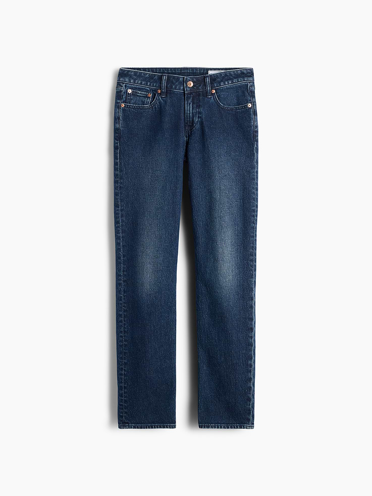 Image number 6 showing, Curvy Low Rise '90s Slim Straight Jeans
