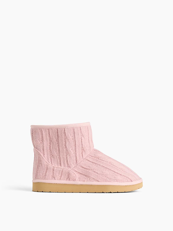 Kids Sherpa-Lined Sweater Boots