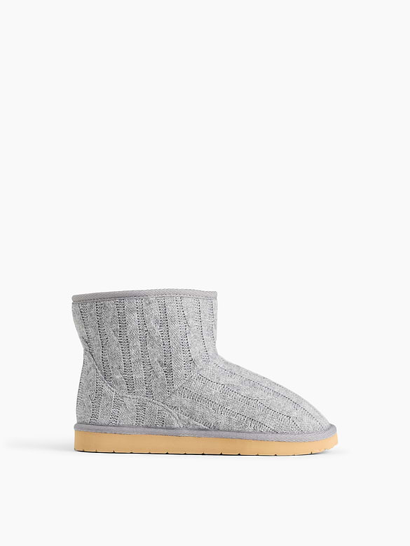 Kids Sherpa-Lined Sweater Boots