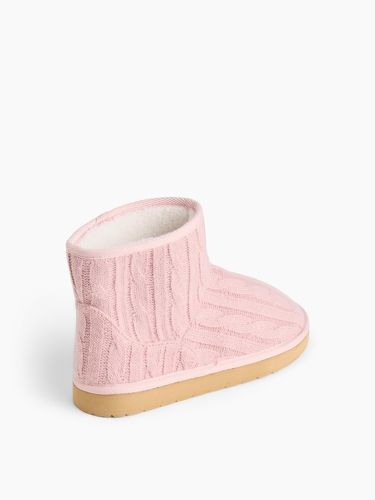 L'image numéro 3 présente Bottes en tricot avec doublure en sherpa pour Bébé