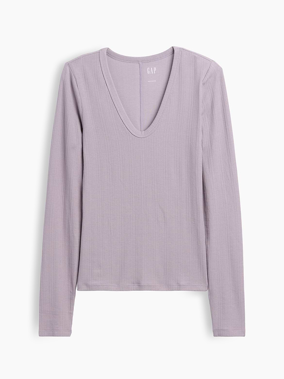 Variegated Rib Top