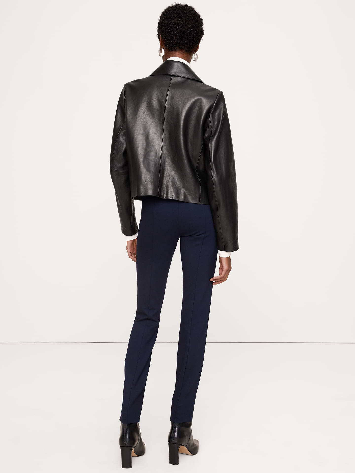 L'image numéro 3 présente Pantalon ultra-étroit Tout-aller en tricot point de Rome