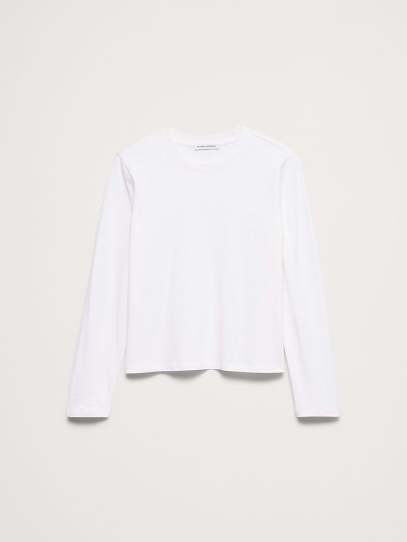 Vintage Cotton Long-Sleeve T-Shirt