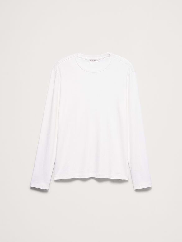 Luxury-Touch Long-Sleeve T-Shirt