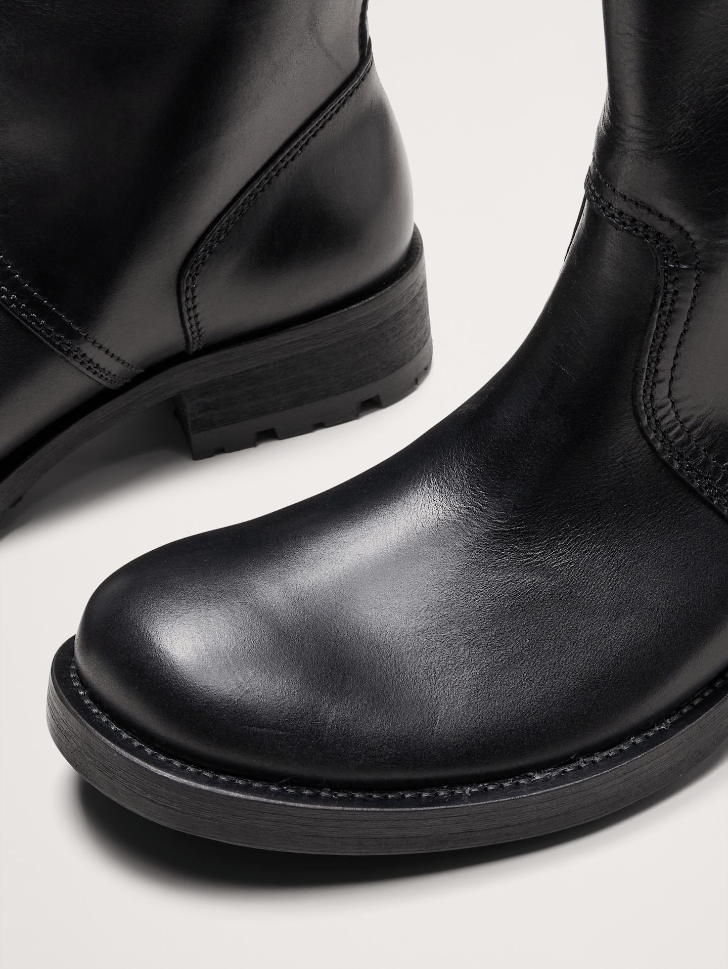 L'image numéro 5 présente Bottes de moto en cuir italien