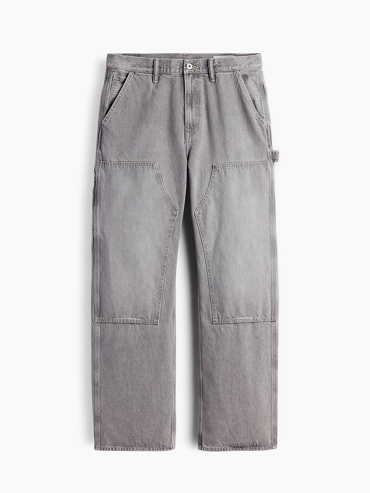 Image number 7 showing, '90s Loose Double-Knee Carpenter Jeans