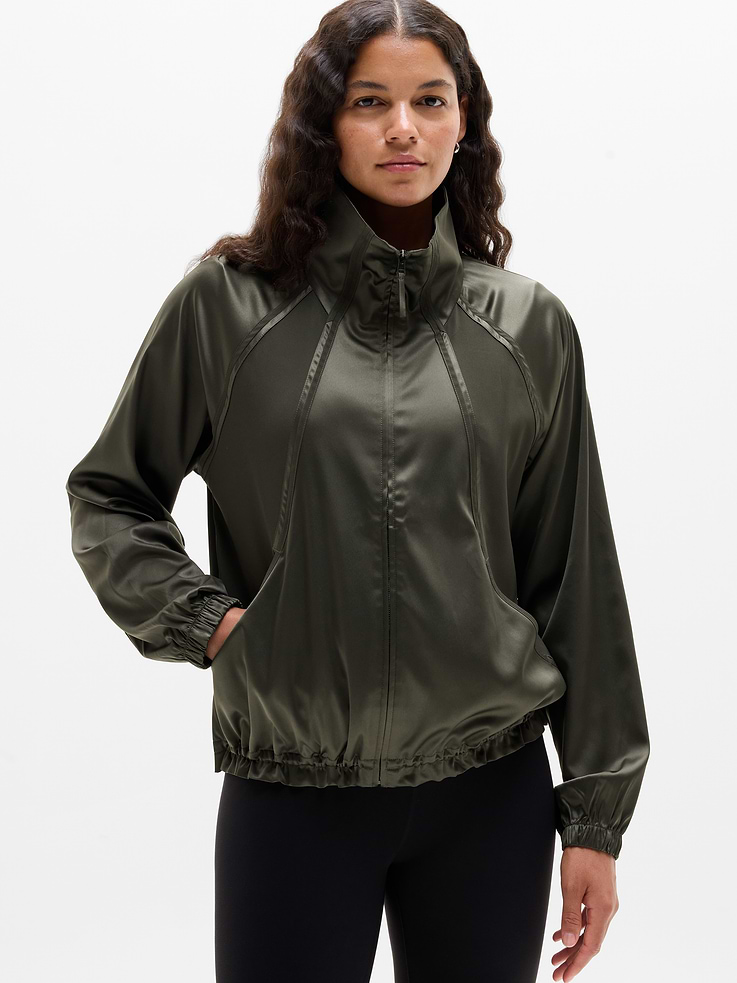 Image number 1 showing, Featherweight Satin Jacket
