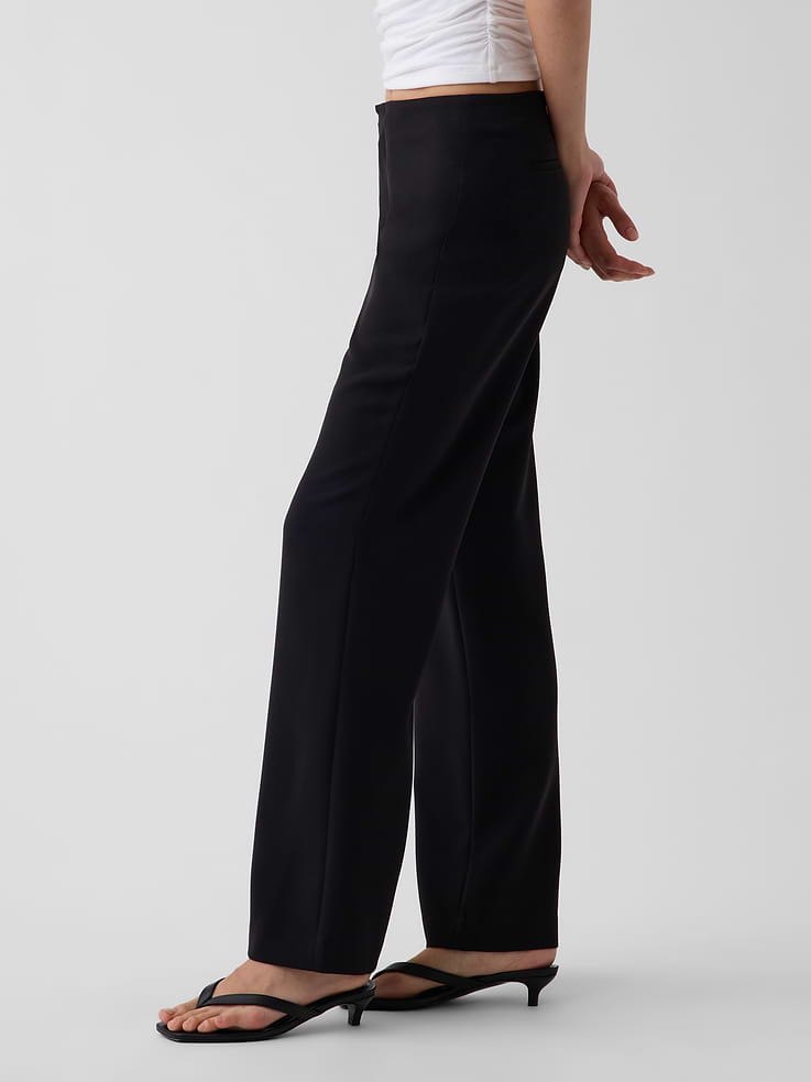 Image number 3 showing, Low Rise Twill Flare Pants