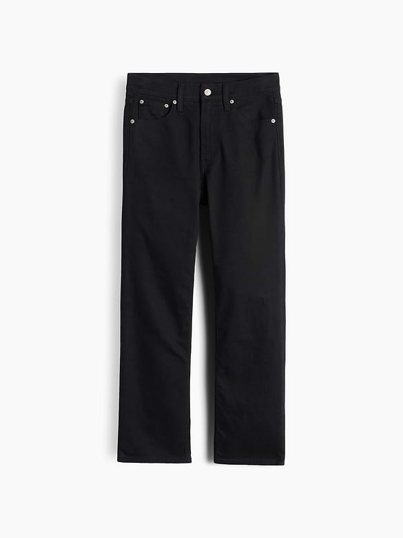 High Rise ’90s Slim Straight Crop Jeans