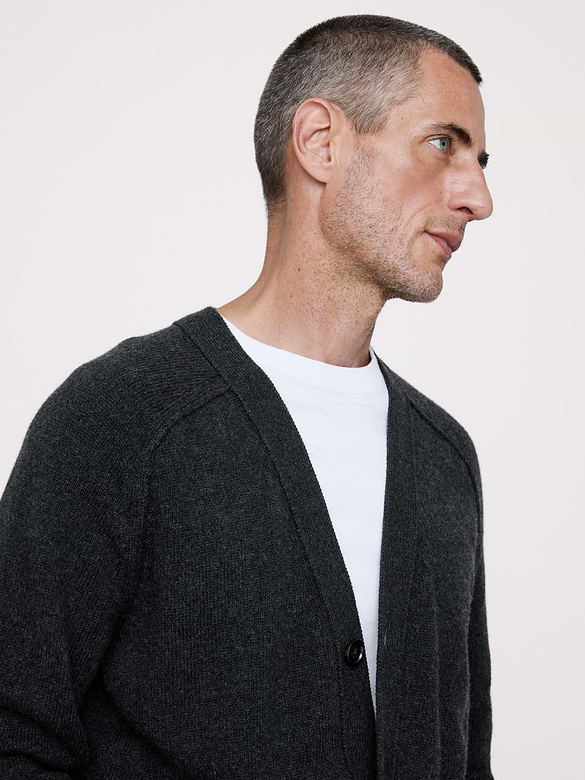 Cotton-Cashmere Cardigan