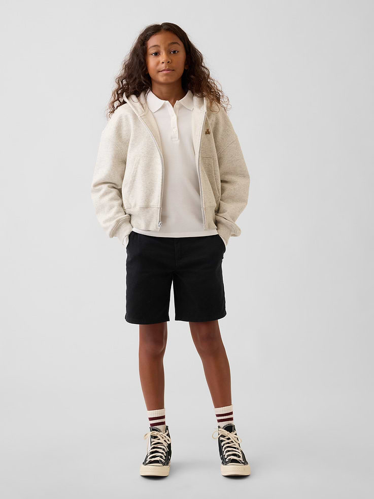Image number 4 showing, Kids Uniform Midi Shorts