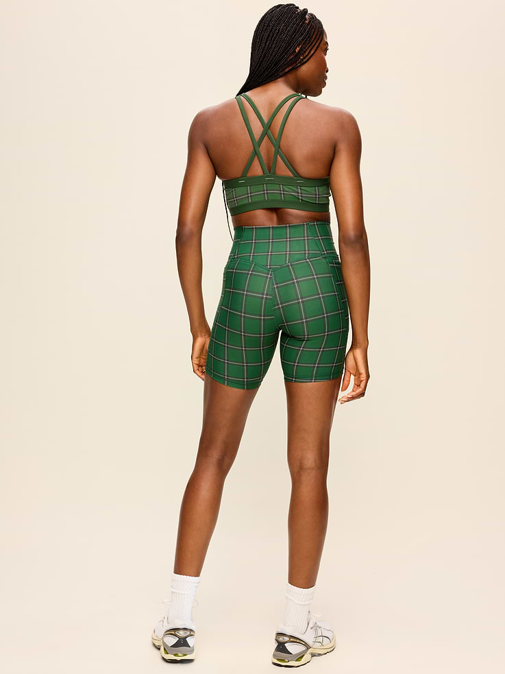 Image number 5 showing, Extra-High Waisted PowerSoft Boundless Pocket Biker Shorts-- 6-inch inseam - No Front Seam