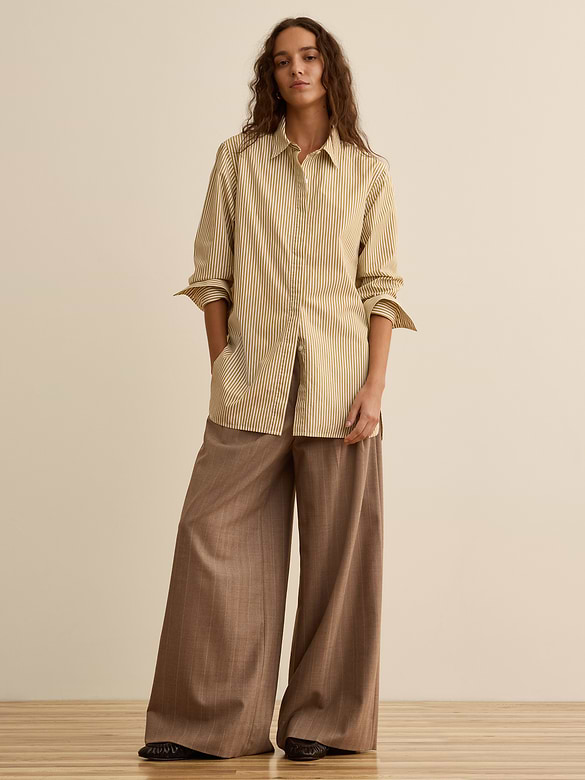 Banana Republic x La Ligne The Cotton Poplin Tunic
