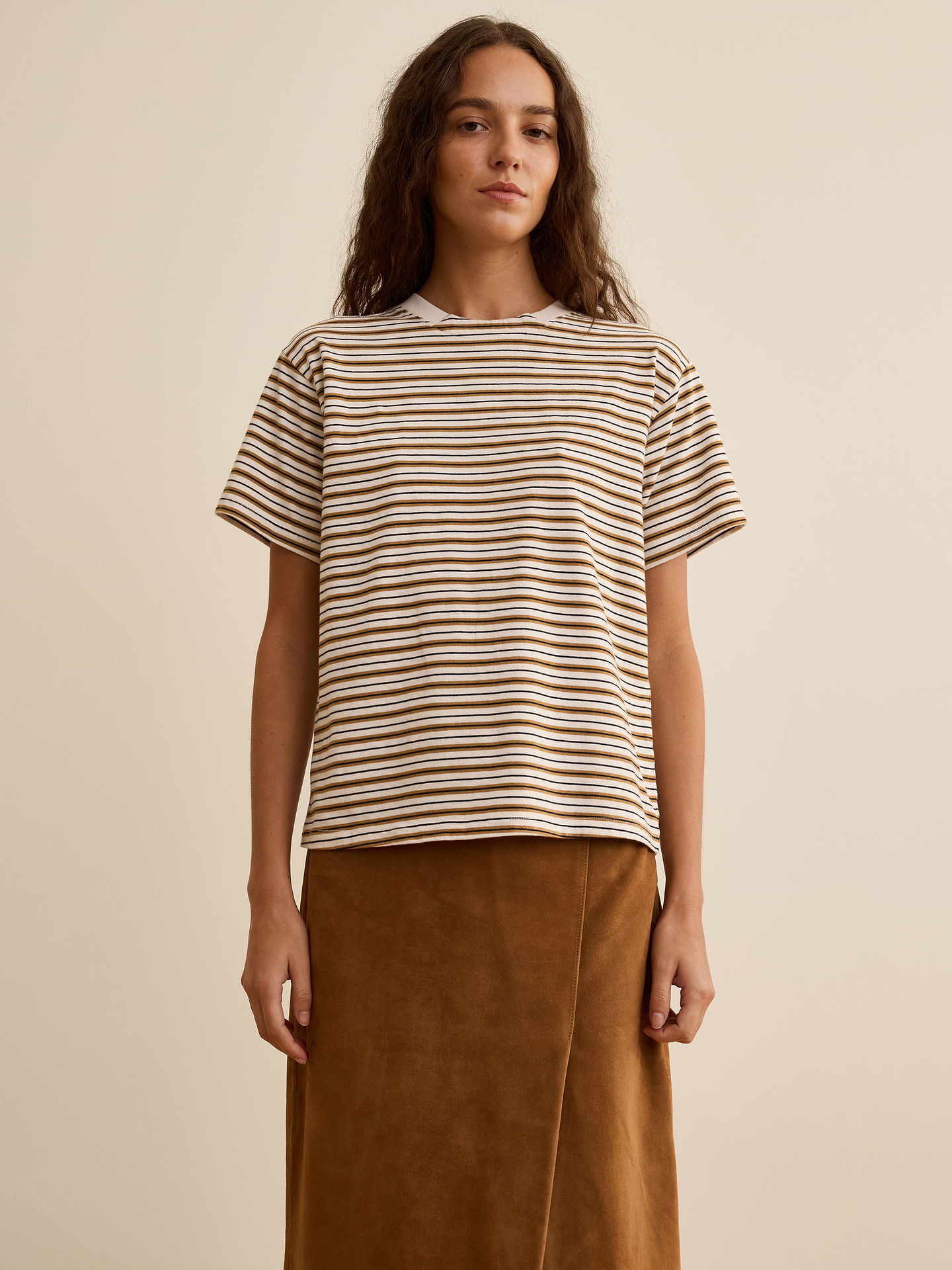 Image number 1 showing, Banana Republic x La Ligne | The Boxy Cotton T-Shirt