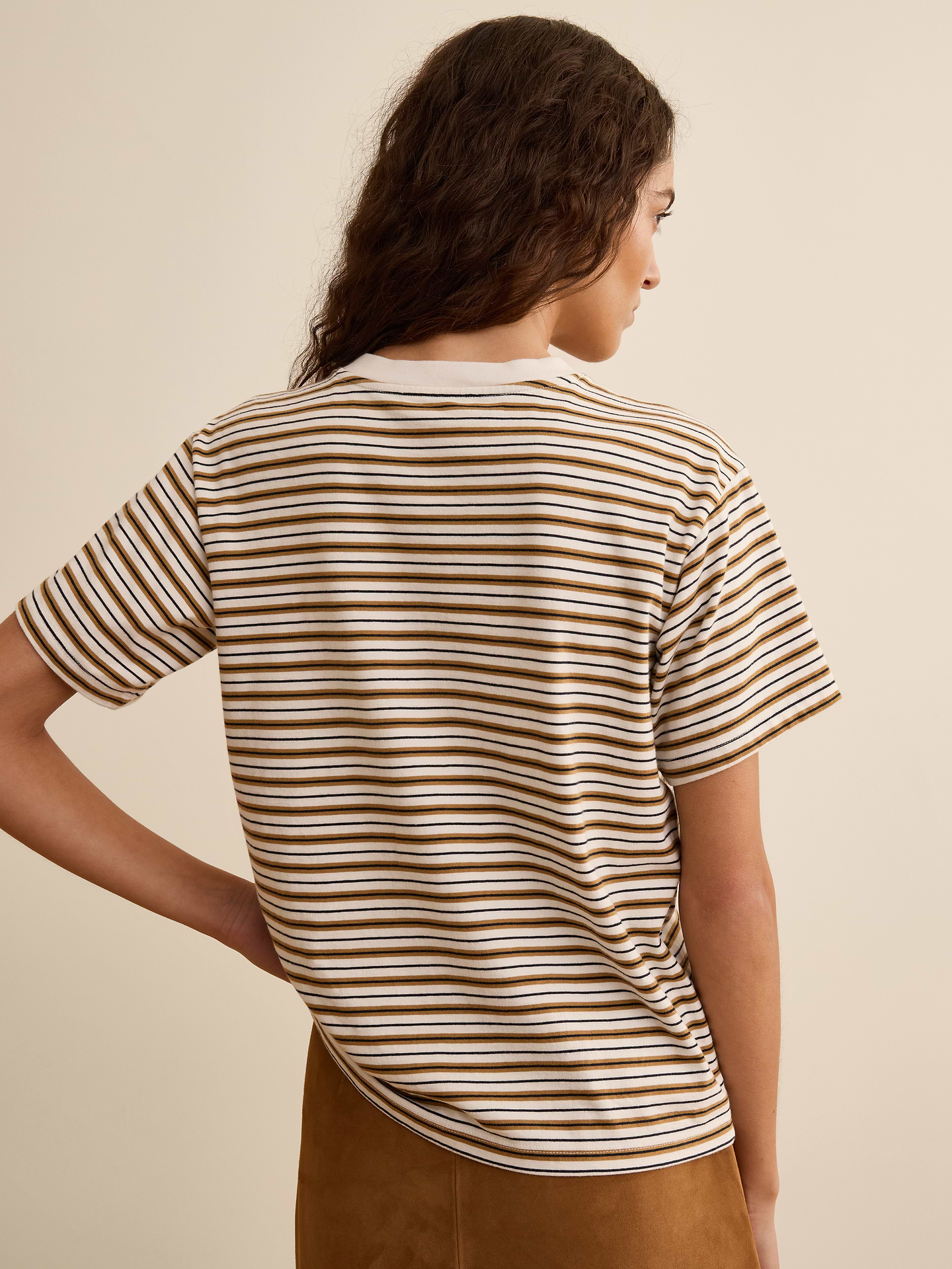 Image number 2 showing, Banana Republic x La Ligne | The Boxy Cotton T-Shirt