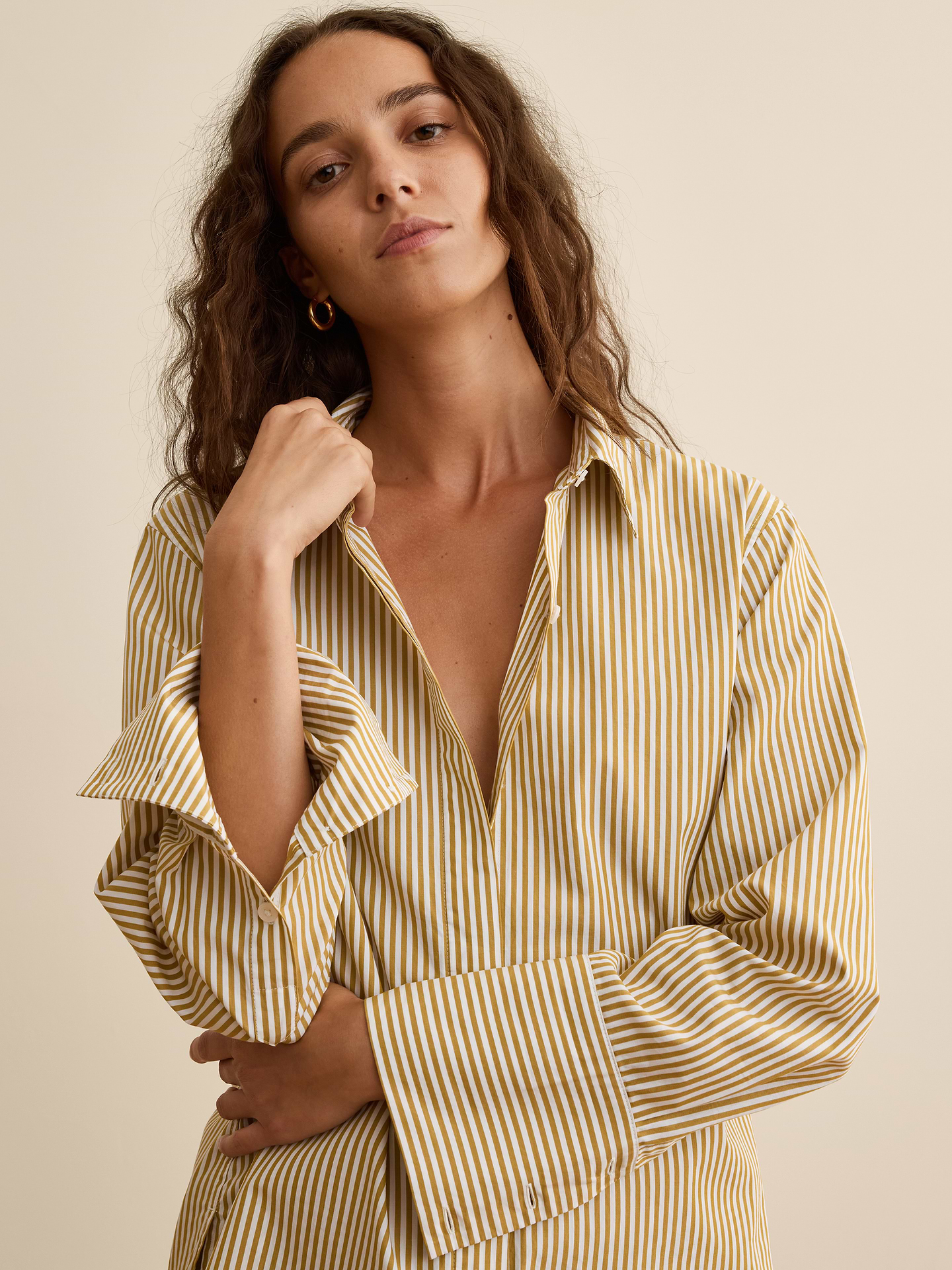 Image number 7 showing, Banana Republic x La Ligne | The Cotton Poplin Tunic
