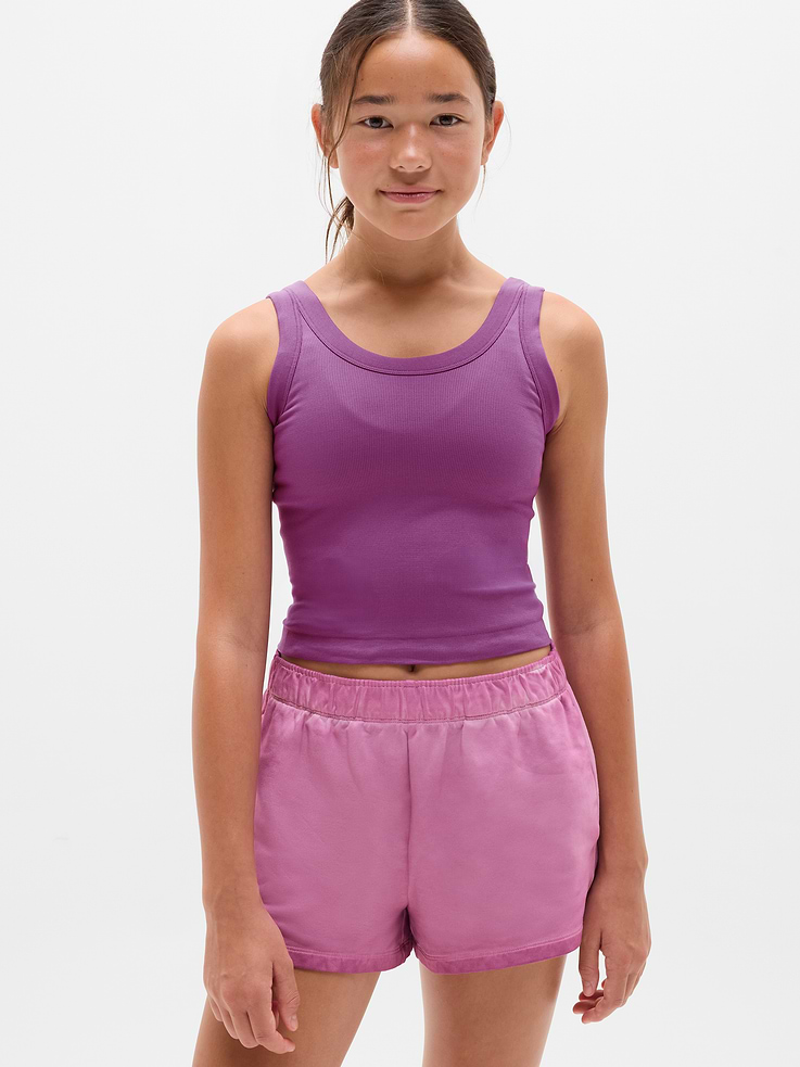 Image number 1 showing, Athleta Girl Rise Above Rib Scoop Tank