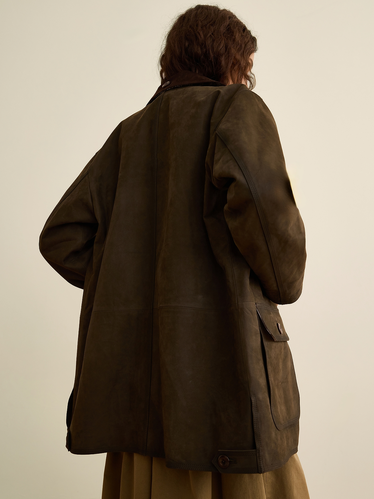 Banana Republic x La Ligne The Nubuck Barn Coat | Banana Republic