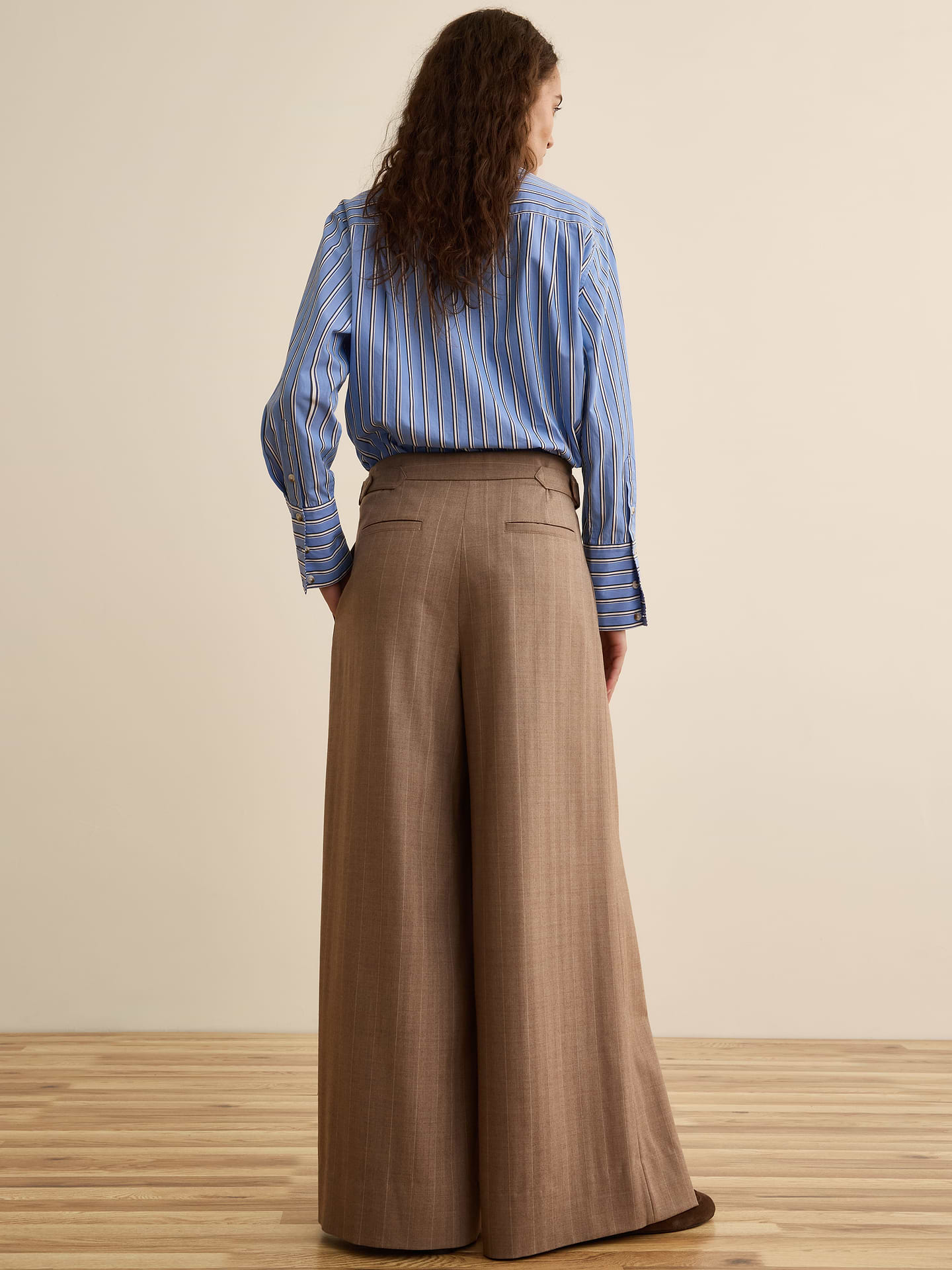 Image number 2 showing, Banana Republic x La Ligne | The Wide-Leg Pant