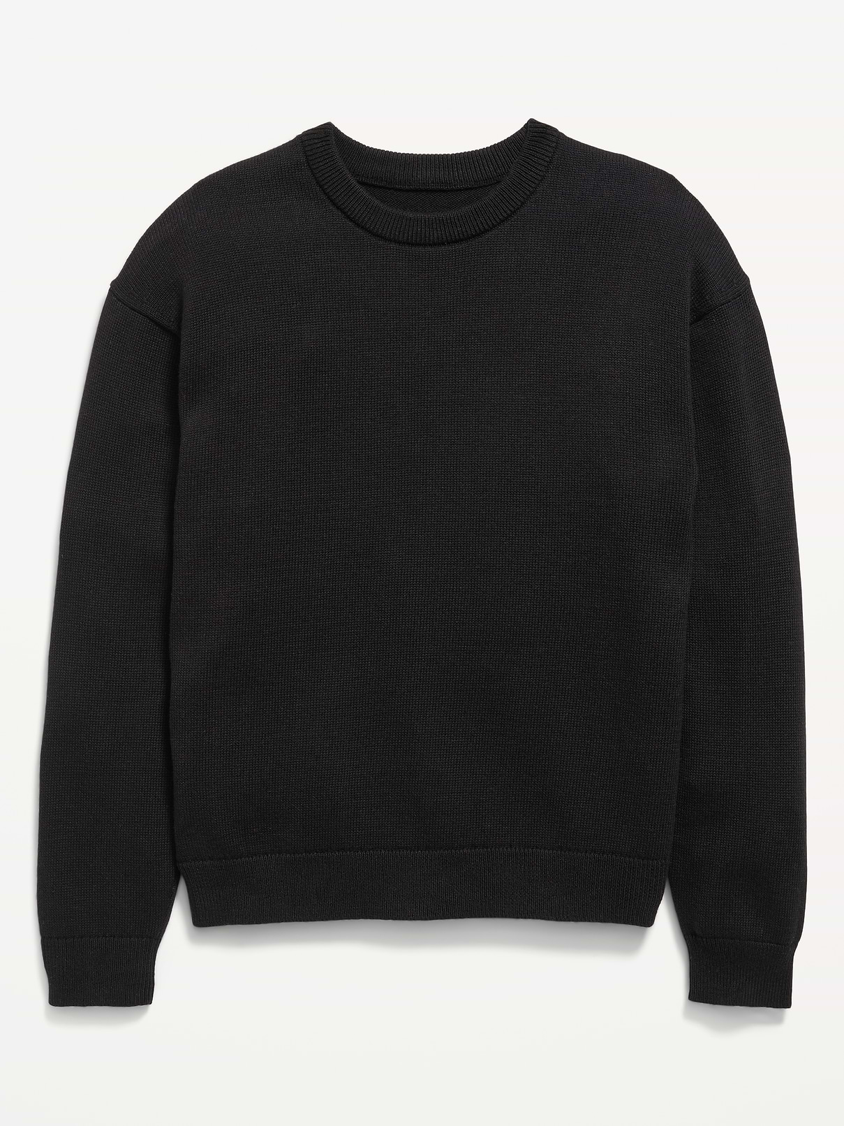 Image 1 of 3, crew neck, long sleeves, ribbed cuffs and hem, Product #1182738