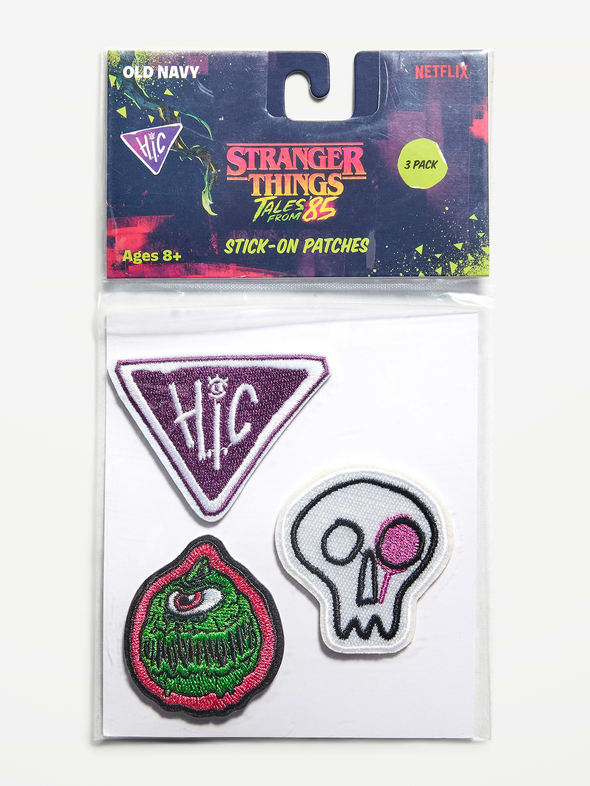 Image 1 of 3, ages 8+, adult application required for temporary or permanent application, Stranger Things: Tales From 85™/ © Netflix. Used with permission., Product #1185059