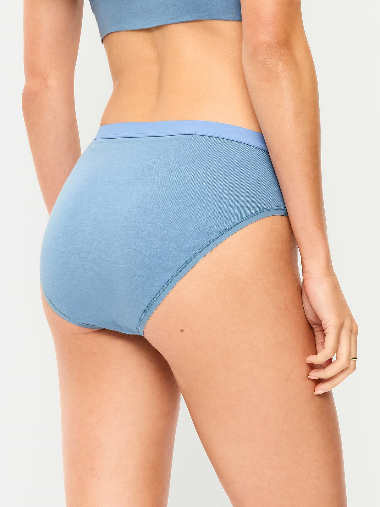 Image number 2 showing, High-Waisted Everyday Cotton Underwear